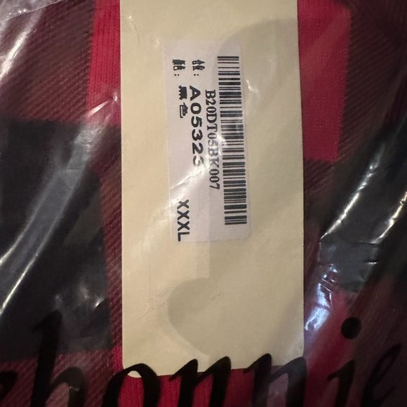 Bebonnie Buffalo Check Long Slv Cowl Neck Warm Splicing Tunic Top with Buttons - Picture 5 of 14